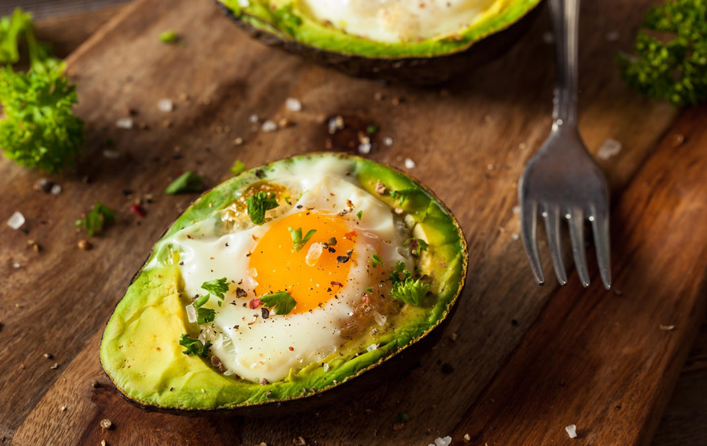 Baked Avocado and egg recipe