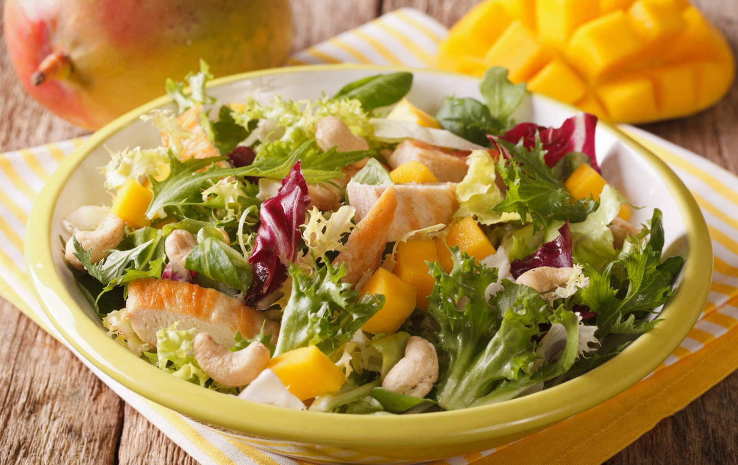 chicken mango salad recipe